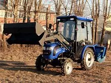 Погрузчик для Русич Т-224/244 Lovol TE-244/354/404 с челюстным ковшом